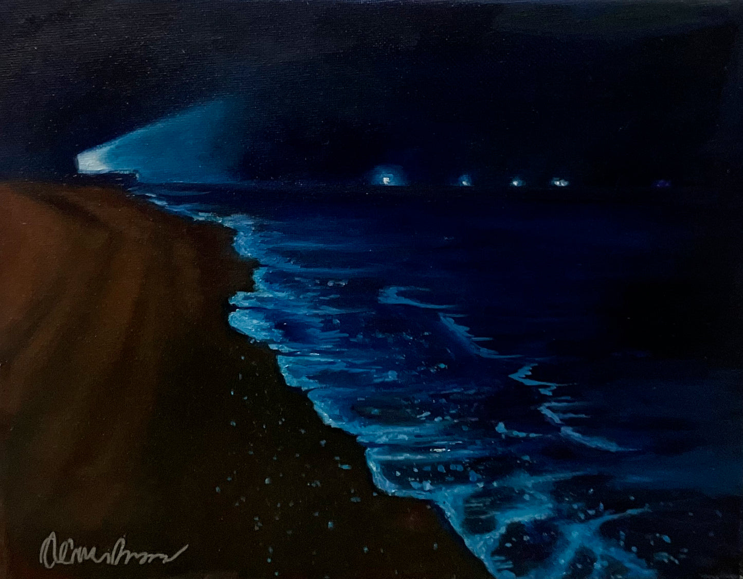 Bioluminescent Ocean