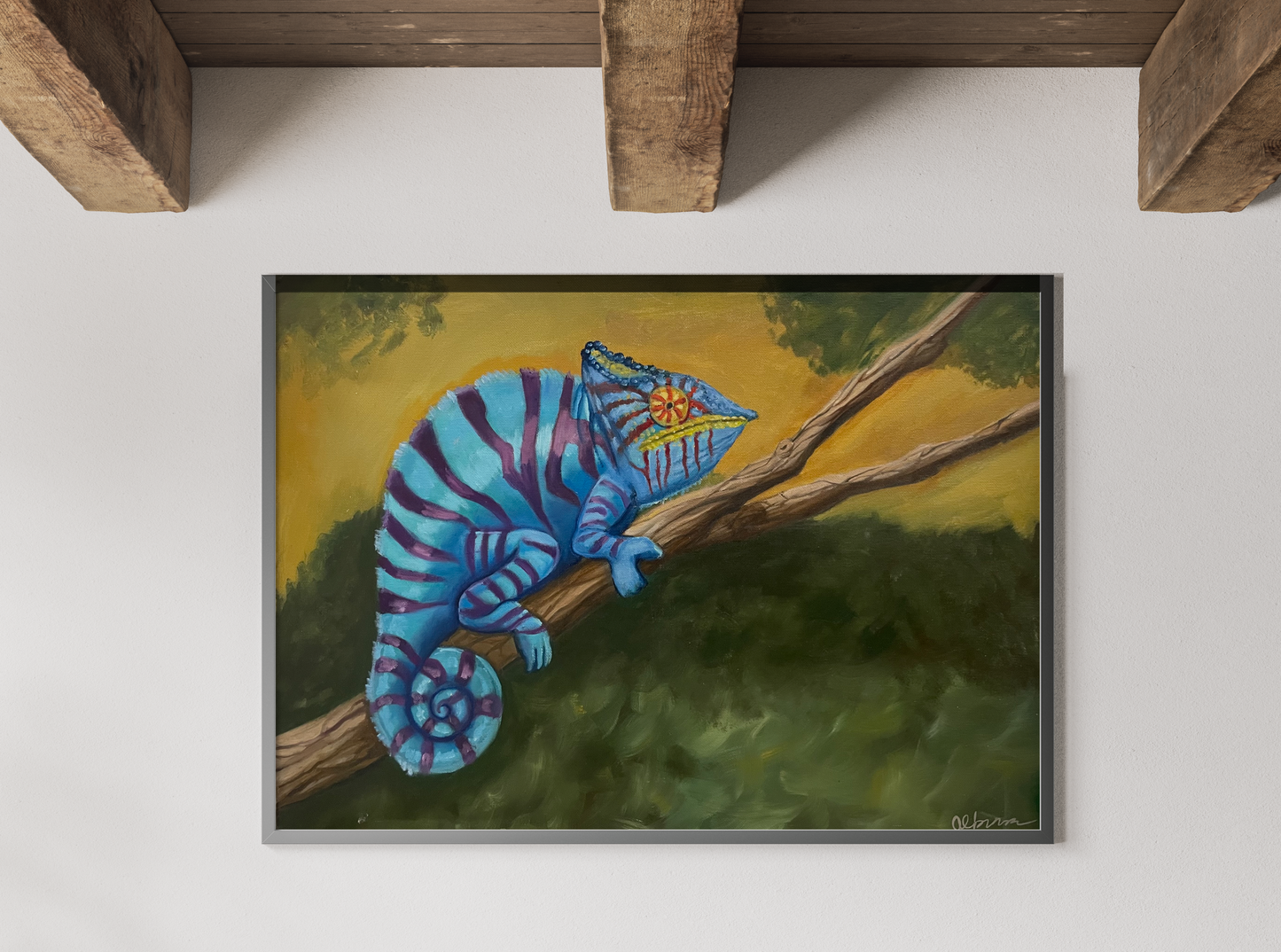 Blue Chameleon