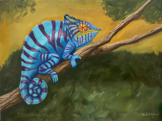 Blue Chameleon
